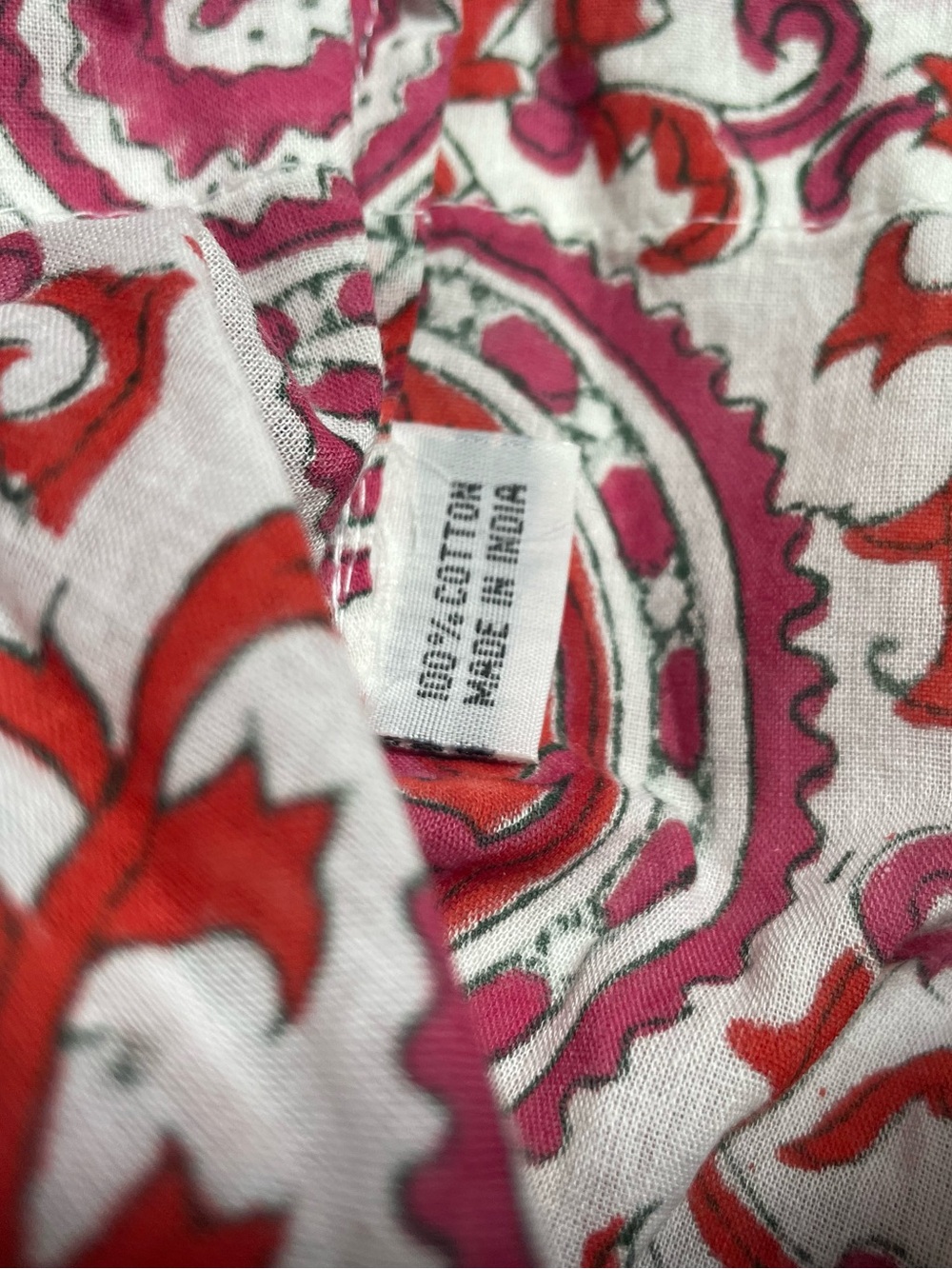 SZ Blockprints J Crew top - Picture 7 of 9